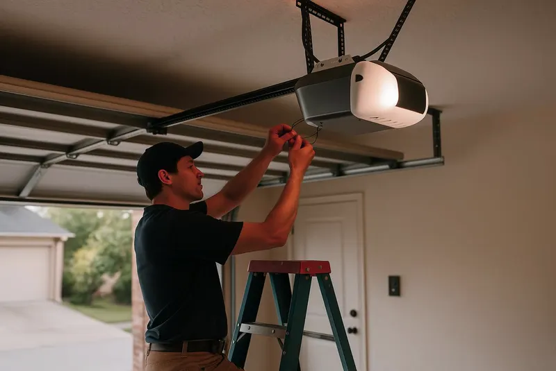 Off Track Door Repair in Clermont